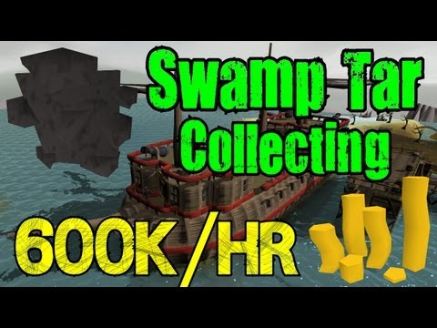 how to collect swamp tar in runescape