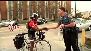 Injury doesn't stop man running cross country for charity