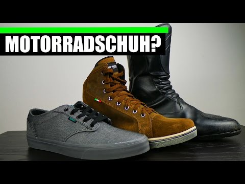 UNAUFFÄLLIGER  MOTORRADSCHUH!? 👞+🏍 Vanucci Tifoso Sneaker VTS 4