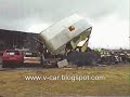 a big accident crash at car show