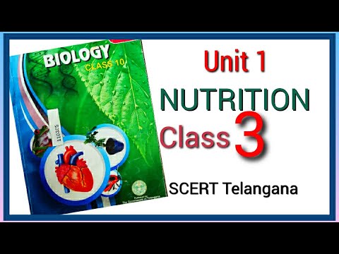 SCERT X Biology Unit 1 NUTRITION #  Class 3 # oxygen is liberated in photosynthesis