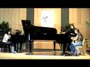 porgy stride for two pianos by christian lauba commissioned by brigitte engerer and boris berezovski is played by christa hudzyi and anne bertin-hugault.