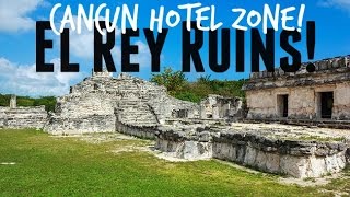 El Rey Ruins on the Cancun Hotel Zone!