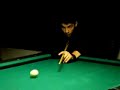 Nick and joe playing pool