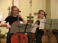 7 Sliva Siblings play Vivaldi Double for Two Cellos