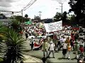 Marcha contra el TLC. 23-10-06 Primera parte.