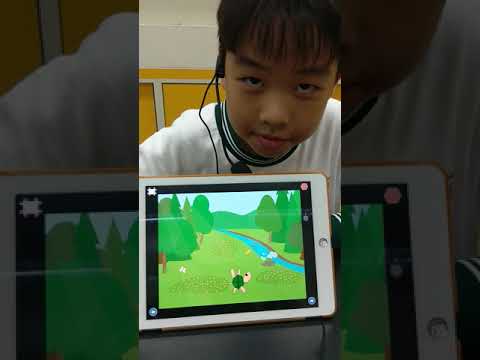 頂溪國小 Scratch jr 黃OO--龜兔賽跑-107學年度第一學期SCRATCHJR競賽