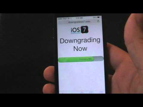 ios 5 - Downgrade iOS 7.0.3 to iOS 6 or iOS 5 You might need to downgrade from iOS 7 for many reasons, maybe you dont like ios 7.0.3 or ios 7.0.2, or maybe you just ...