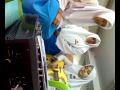 lol it was me,lieyana playin MENANTI JAWABAN by padi. singing along were my mates-from left:raja n afiqa ;) my guitar cover was kinda crappy lol,we were just havin fun by recording this vidd at school. :) nothin seriouss. BTW,im soryy dat we recorded this vid vertically.. Xx BMTHhardcore xX