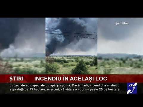 Incendiu în același loc