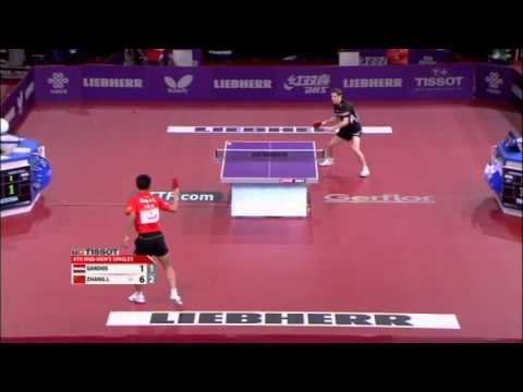 Robert - Review all the highlights from the Zhang Jike vs Robert Gardos Mens Singles Quarter-Finals match at the 2013 World Table Tennis Championships in Paris, Franc...