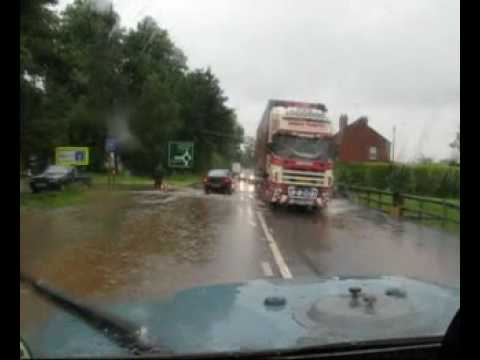 Flooding in Herefordshire 20/07/2007