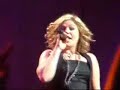 Kelly Clarkson performing 