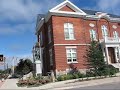 ontario travel: walk along meaford main street