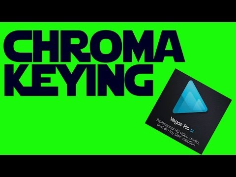 how to chroma key in sony vegas