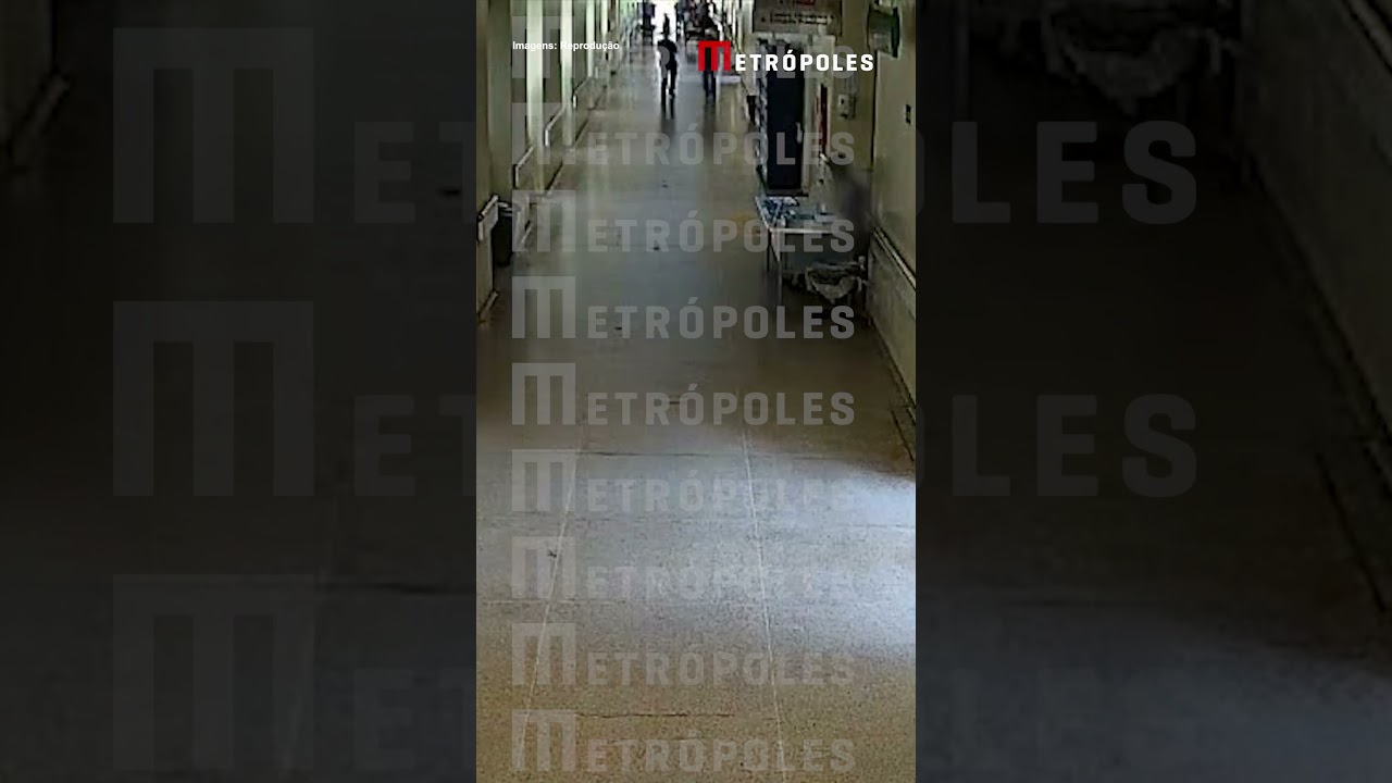 Câmeras flagram momento em que técnica de enfermagem tenta sair de hospital com recém-nascido no DF