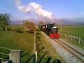Train on Creasy Embankment Train on Creasy Embankment