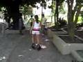 Fernanda e Bianca Patinando