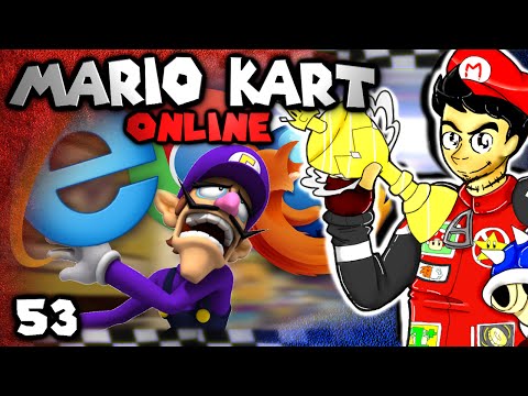 The Internet Screwed Me! (Mario Kart 8 Online: The Derp Crew - Part 53)