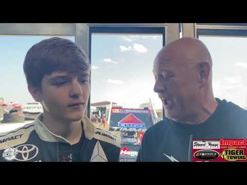 Interview from Lucas Oil Speedway Open Wheel Showdown