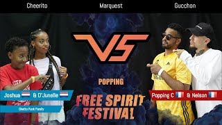 Joshua & D’Junelle vs Poppin C & Nelson – Free Spirit Festival 2019 Championship Popping Final
