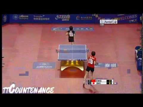 ishikawa - Asian Championships 2012, 23 Feb 2012 - 01 Mar 2012, Macau. Women's Singles Quarterfinal. ttCountenance and GecaPhoenix facebook page: http://www.facebook.co...