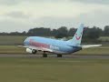 doncaster airport  uk  b737 300   800 b757 200   b767 300 