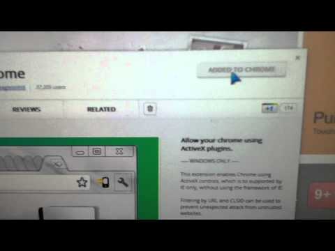 how to enable activex control in google chrome