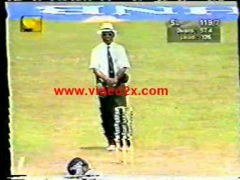 Wasim Akram - King of Swing (getting angry at umpire)