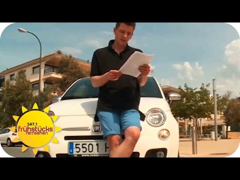 Der große Mietwagen-Test auf Mallorca | SAT.1 Frühstück ...