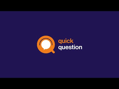 Tap Into the Expertise of Industry Leaders With Our Quick Question Video Series