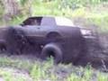 bogging in a bad ass 4x4 truck in the mud.