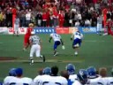 Rouge et Or vs Carabins 2008 - Groulx cours....  encore! !!!