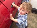 George and Noah Play around Grandpa\ George and Noah Play around Grandpa\