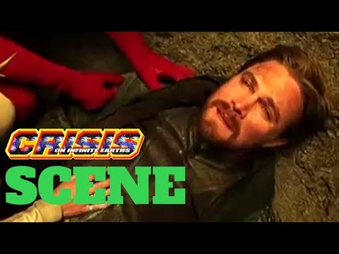 DCTV Crisis on Infinite Earths Crossover "Thank You, Oliver" Scene (HD)