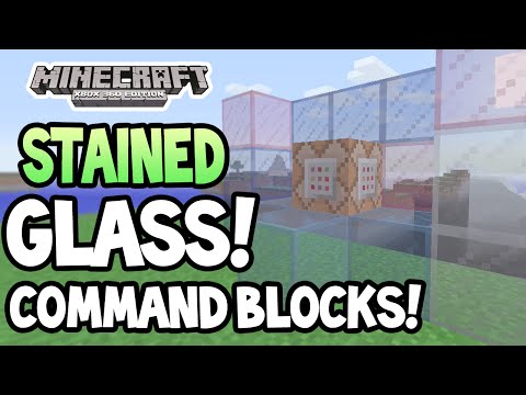 how to dye glass in minecraft ps3