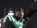 CFL West semifinal ? Roughriders 26, Stampeders 24