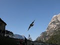Falconry display at Hohenwerfen