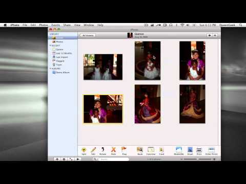 how to organize photos in iphoto