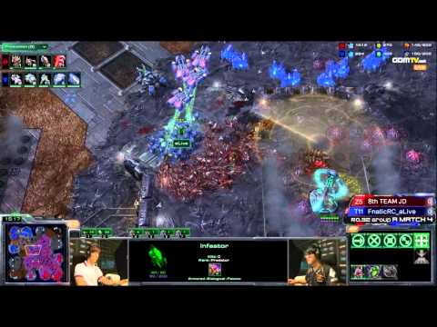 WCS - 8thTEAM_Jaedong vs FnaticRC_aLive WB Ro32 Day1 Match4 Set1 Complete WCS Korea Brackets: http://goo.gl/NssSz More amazing StarCraft II content on http://www.g...