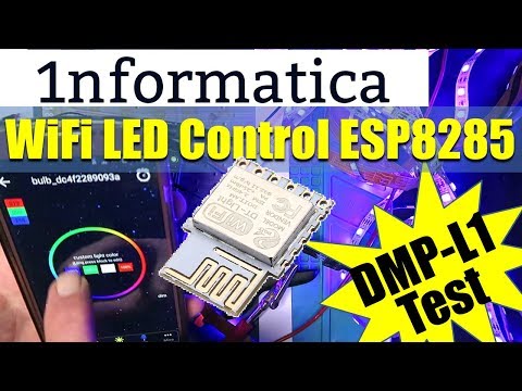 ESP8285 WiFi Intelligent Lighting Module DMP L1 Tutorial