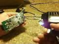 I was hearing like a low kricket type sound out of this AC Adapter. It was running a Mini-ITX and it was off. So I know something was wrong with this AC Adapter or power brick. This is a video of me replaceing the 2 bad capacitors that were in it. That fixed it. It's Model F10603-C. This is the 2nd one I had get bad capacitors. I hope this helps others to know how to fix this. It only cost about $20 any way but the shipping adds a lot to it. -Raymond Day