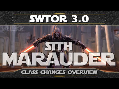 SWTOR Shadow of Revan ► Sith MARAUDER Changes and Disciplines Overview (+New Animations)