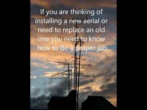 how to fit tv aerial
