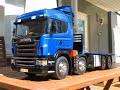 Scania with Palfinger crane slideshow