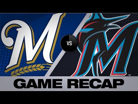 Video: Braun's 2-run smash leads Brewers in 3-2 win | Brewers-Marlins Game Highlights 9/12/19