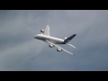 Airbus A380 takeoff and flyby at EAA 2009