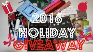 2016 Holiday Giveaway (CLOSED)