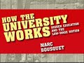 Trailer for howtheuniversityworks.com