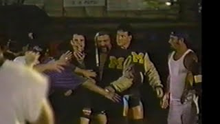 The Steiners Debut vs. Dudley Dudley & The Vampire Warrior (ECW 1995)